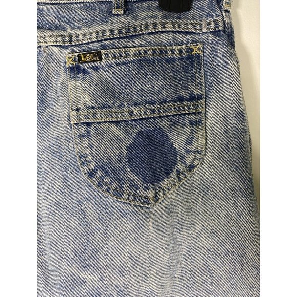 Lee Vintage Jeans.  Acid Wash.‎  Button Fly.  36x26.  90s - Picture 4 of 12